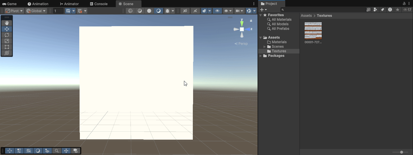 在 Unity 中把生成貼圖套用到多個 Cube 物件