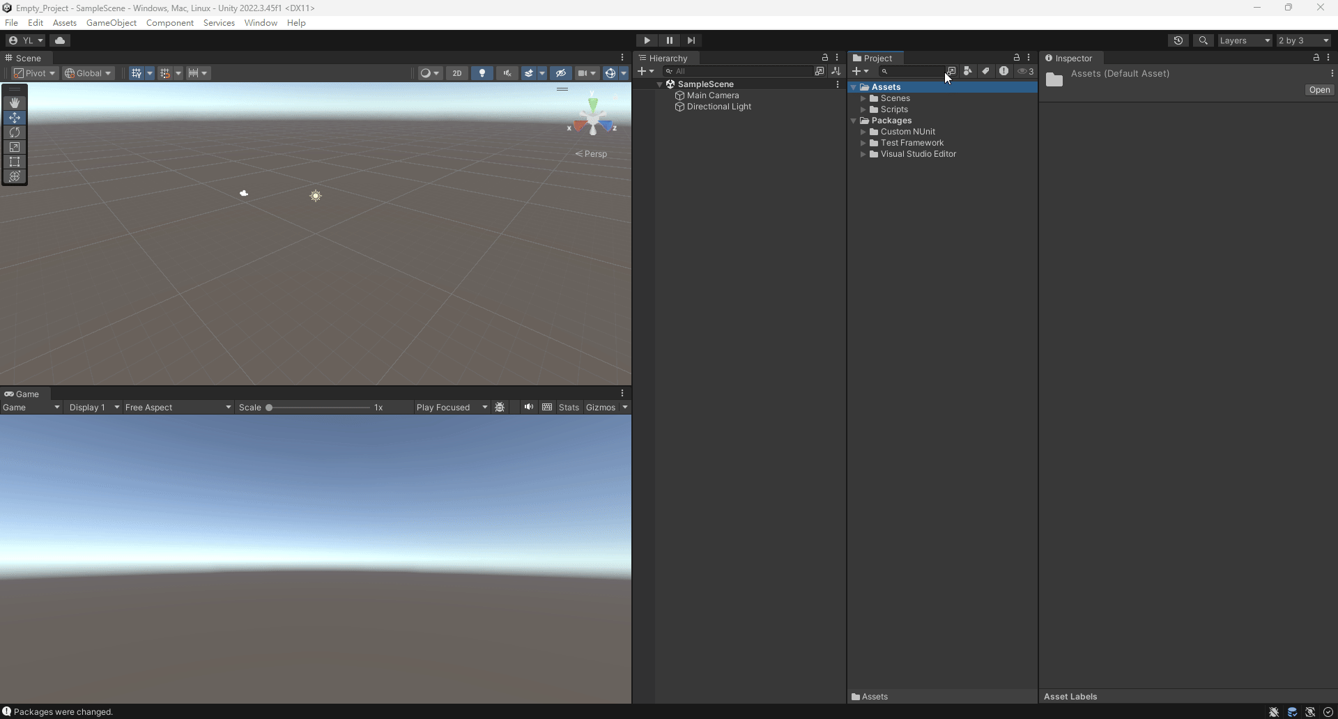 從 Unity 編輯器開啟專案所在資料夾